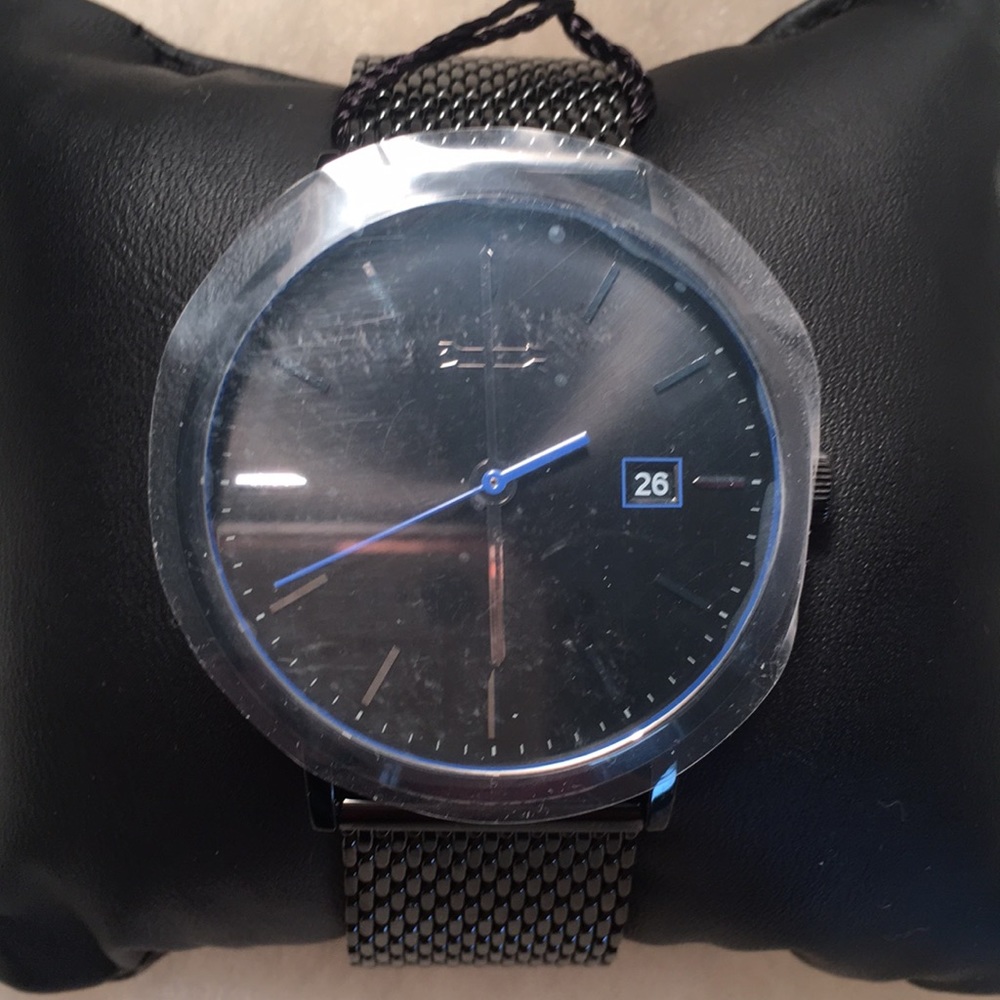 Rebecca Minkoff Norrebro Black Mesh Bracelet Watch